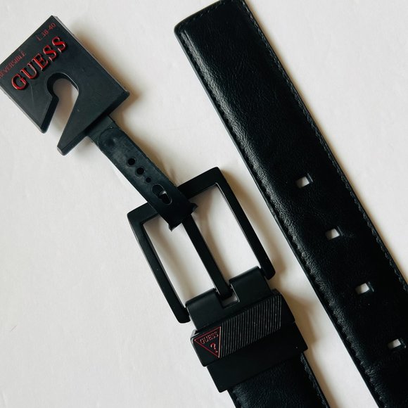 GUESS Men's Reversible Belt NWT Size L 38-40 - Picture 2 of 7